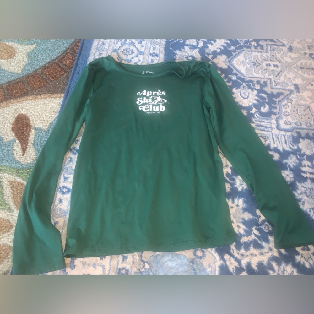 Art Class Forest Green Graphic Tee